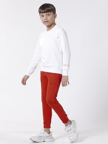 Image of KYDA Kids Unisex Kids Mid Rise 100% Cotton Track Pant - Regular Fit | Pack of 1