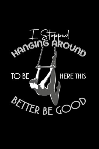 Image of Trapeze artist costume trapeze vintage circus: College Ruled Journal or Notebook (6x9 inches) with 120 pages
