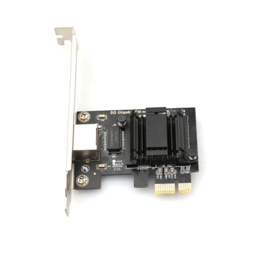 Adaptateur Réseau 5G PCIe RJ45 Anti Coupure Ethernet RTL8126B PC