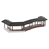Intégration simple : notre petit pont artisanal s'assemble facilement et s'intègre parfaitement dans les décors miniatures ou les aménagements paysagers de type bonsaï, sans installation complexe