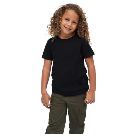 Brandit Kids T-Shirt, color: black, size: XXL170