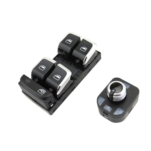 Bouton de rétroviseur électrique 8KD959851A commutateur chrome Audi A4 B8 A5 Q5