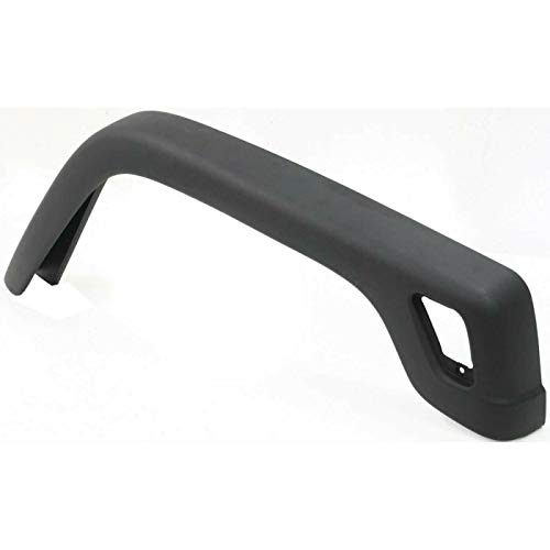 Make Auto Parts Manufacturing Front Passenger Side Textured Black Thermoplastic Fender Flare For Jeep Wrangler 1997-2006 - Ch1269107 #TOP1