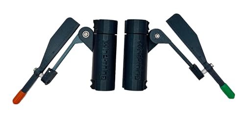 'Wind-Thing' Shroud-Mounted Wind Indicator for Enhanced Sailing Efficiency