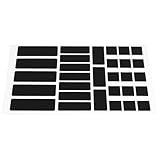 POPETPOP Mausgriffband rutschfest und Schweißabsorbierend Dünnes Schwarzes Gaming Maus Klebeband für Büro und Gaming Polyurethan Mouse Grip Tape für Präzise Steuerung
