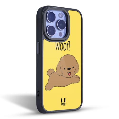 Coque Gel Apple iPhone 15 Head Case Designs Chiots Caniche