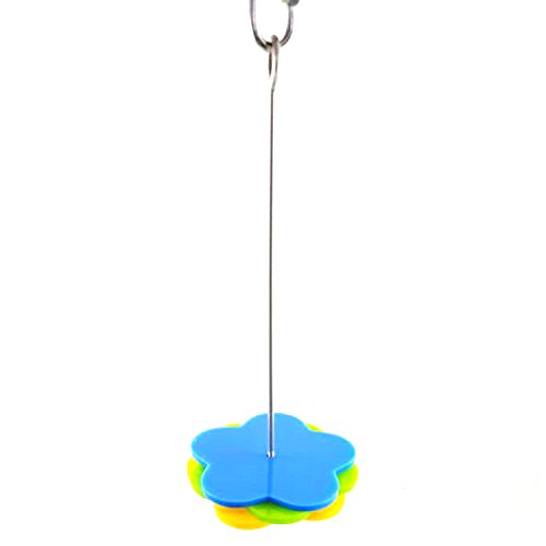 RYPET Bird Skewer,Bird & Small Animals Stainless Steel Fruit Vegetable Holder for Cages, Large - Thumbnail 5