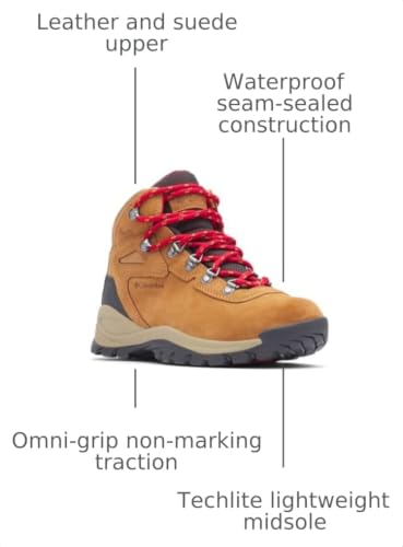 Image of Columbia womens Newton Ridge Plus Waterproof Amped
