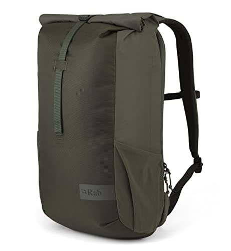 Rab Depot 18 Roll-Top Commuter Pack for Everyday Use - Dark Olive - Medium