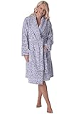 POLAIRE ULTRA DOUCE : Enveloppez-vous de confort avec ce peignoir pour femme en polaire ultra douce, conçu pour une détente luxueuse à la maison ; ce peignoir à col en polaire duveteuse vous gardera au chaud et au cosy ; parfait pour les nuits ou les matins d'automne ou d'hiver