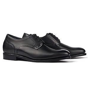 MASALTOS Zapatos de Hombre con Alzas Que Aumentan Altura hasta 7 cm. Fabricados en Piel. Modelo Bonn