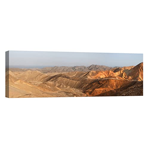 Tableau nature luminescent DCL111-4 photo phosphorescente de nuit 40x120 cm