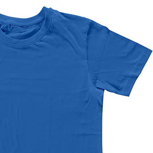 Image of Baby Boy /Girl's Plain Round Neck Half Sleeve Super Combed Cotton T-Shirt