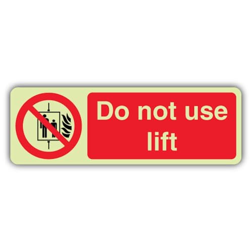 Panneau do not use lift de sécurité 450x150mm pour maintenance