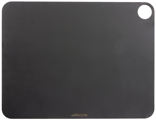 Arcos Planche à Découper 17 x Résine et Fibre de Cellulose. Planche à Hacher. Série Planches. Couleur Noire