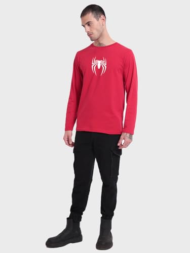 Image of Bewakoof Men's Graphic Print Regular Fit T-Shirt