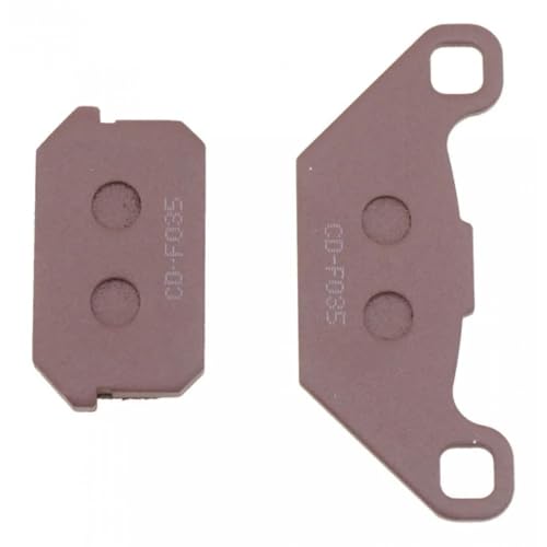 Plaquettes de frein CD-F035 de rechange pour les quads PGO 250cc