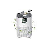 Purificateur d'Air Chambre - Air Purifier Hepa Efficace Contre Le Pollen, Les Allergies, Les Odeurs Et Les Poils D'Animaux, Avec éPonge ParfuméE, 7w Et 3 Vitesses,Silencieux Version améliorée
