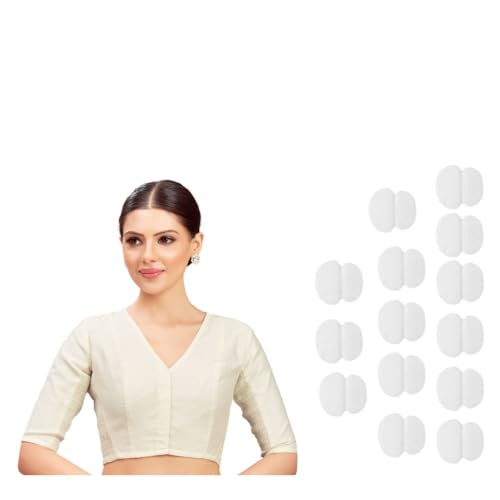 Image of Studio Shringaar Women's Cotton Stretchable (Smocked) Readymade Saree Blouse