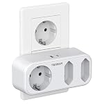 TESSAN – TESSAN Doppelstecker für Steckdose, Mehrfachstecker, Mehrfac