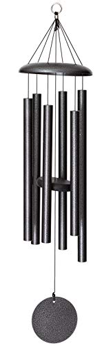 Corinthian Bells By Wind River - 36 Inch Silver Vein Wind Chime For Patio, Backyard, Garden, And Outdoor Décor (Aluminum Chime) Made In The Usa #TOP23