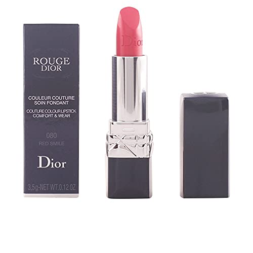 Dior Rouge Dior Couture Colour Comfort and Wear Lipstick, 080 Red Smile, 0.12 Ounce