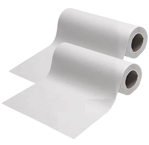 Vakly Headrest Exam Table Paper - 8''x225’ [2 Pack] Disposable White Smooth Medical Barrier Cover Roll – 8 inch Paper Rolls for Spas, Daycares, Doctors, Chiropractors, Examination, Massage Tables - Thumbnail 6