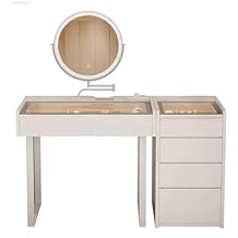 Dresser Home Bedroom Furniture Four Drawer Cabinet with Mirrors Small Apartment Set