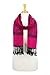 PASKMLNA Paisley Jacquard Pashmina Shawl Wrap Scarf Stole (018-08Hotpink Black)