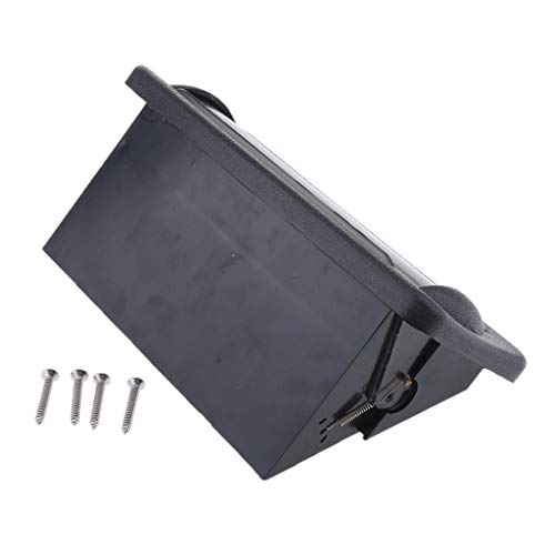 Homyl Tampa Do Rádio Marinho à Prova de Intempéries, CD Player Padrão DIN