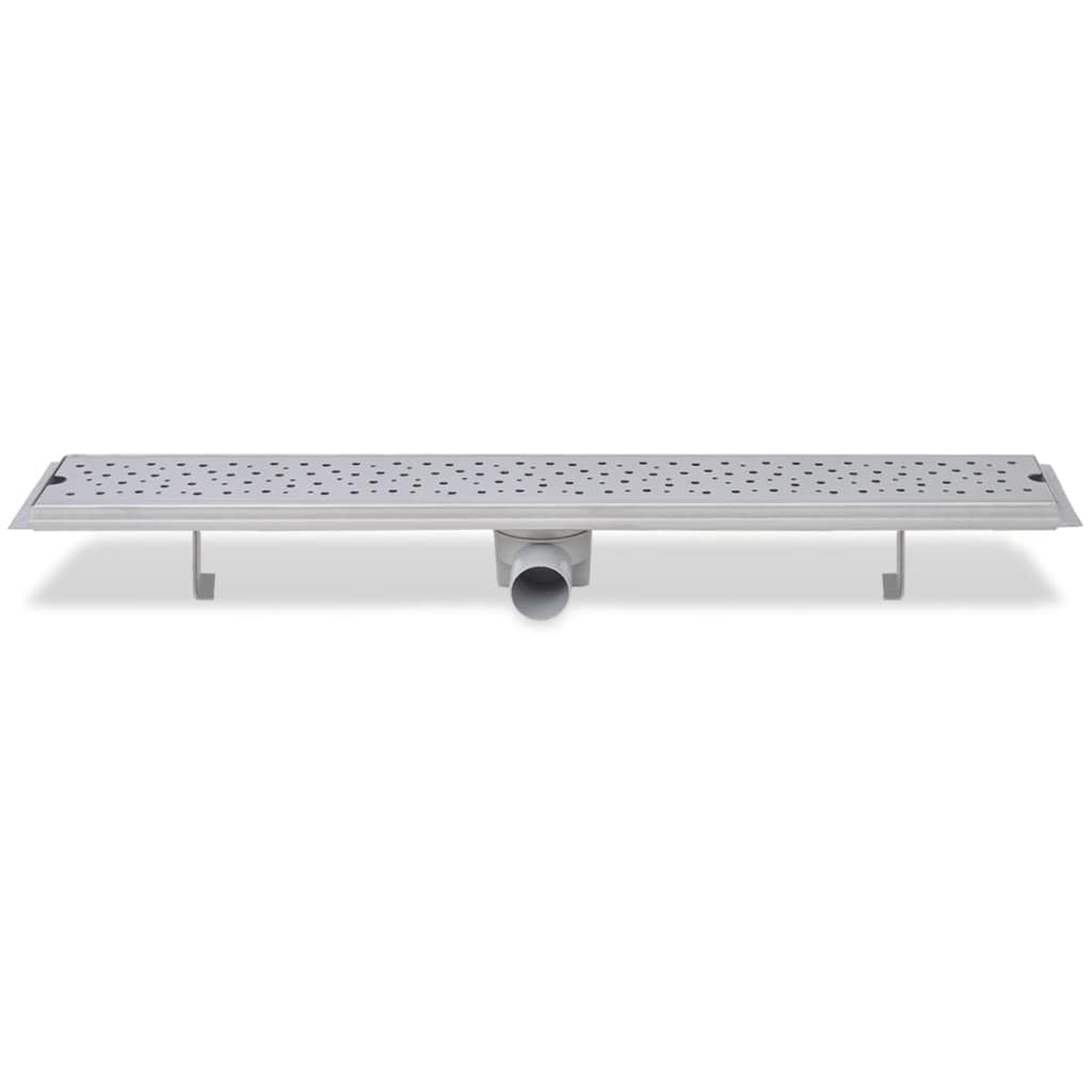 Inicio Muebles Desagüe de Ducha Lineal Burbuja 830x140 mm Acero Inoxidable