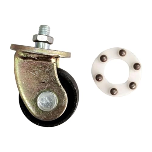 Image of Floor Jack Caster Wheel Easy Installation Swivel Caster Wheel Direct Replace