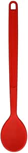 Dr. Oetker Silikon Flexxibel Love, Rührlöffel aus hochwertigem Platinsilikon, Rot, Kochlöffel
