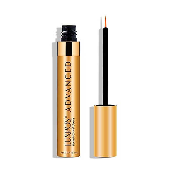 Eyelash Growth Serum: Get Thick, Strong Lashes in Just 3-4 Weeks with Our Plant-Based Eyelash Growth Serum - No Parabens - Made in USA (5 ML)