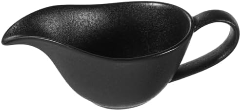 Wishdeco Porcelain Gravy Boat For Buffet Dinner Party 8oz Ceramic