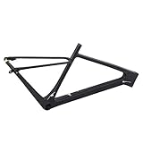 Keenso Juego de Cuadro y Horquilla para Bicicleta, Kit de Cuadro de Fibra de Carbono para Bicicleta de 17.5in / 19in Cuadro de Horquilla Delantera para Bicicleta de montaña con Clip(19inch) Keenso Juego de Cuadro y Horquilla para Bicicleta, Kit de Cuadro de Fibra de Carbono para Bicicleta de 17.5in / 19in Cuadro de Horquilla Delantera para Bicicleta de montaña con Clip(19inch)