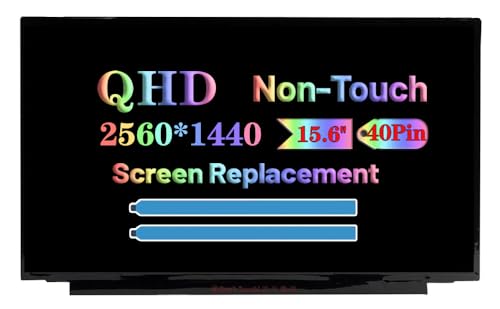 Image of Screen Replacement for N156KME-GNA 15.6 inch Non-Touch Quad-HD 2560(RGB)x1440 40pins 165Hz LCD LED Display Panel