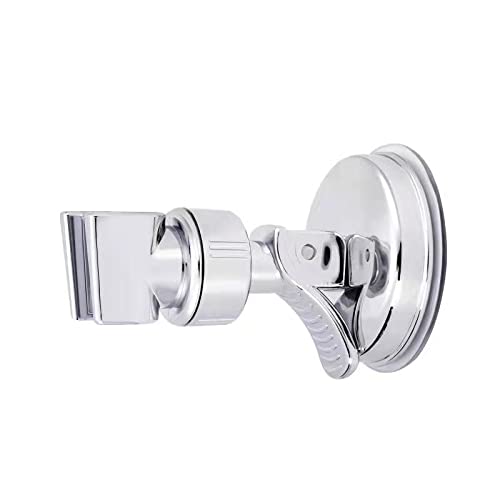 Kesntto Soporte de Ducha, Soporte de Ducha de Mano Ajustable Extraíble, Soporte de Cabezal de Ducha, soporte de Ducha Ajustable de rotación de 360°, Ventosa de Vacío Ajustable en ángulo Cover