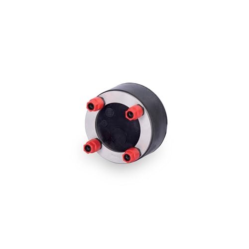 KRASO Insert d'étanchéité universel DD/M pour effectuer simultanément jusqu'à 5 câbles et tuyaux, double étanchéité contre l'eau pressante jusqu'à 3 bar, joint de 40 mm.