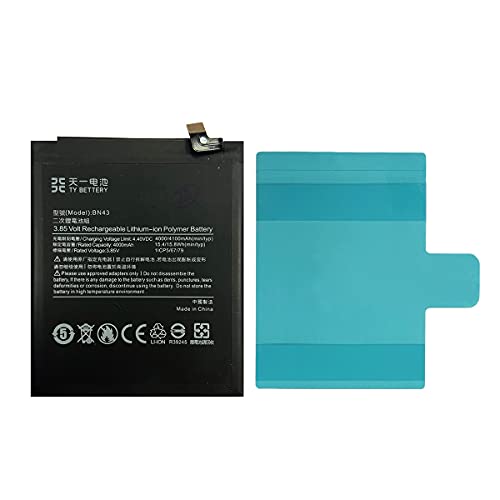 [TY BETTERY] Bateria Compatible con BN43 Xiaomi Redmi Note 4X
