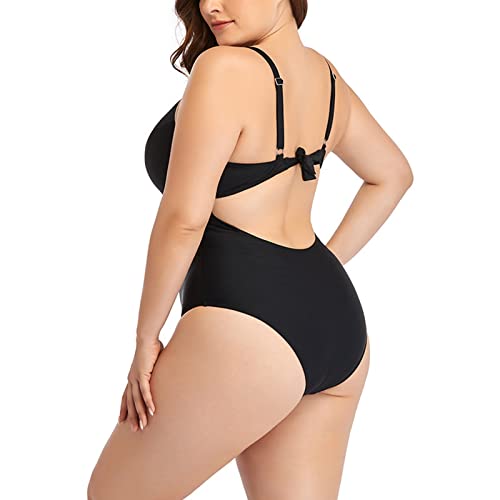 Bañadores reductores mujer tallas grandes con soporte deportivo elegante 5