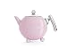 Produktbild Bredemeijer Teekanne Bella Ronde 1,2L, Rosa, Chrombeschlag, Edelstahl, 16 x 24.1 x 18.1 cm