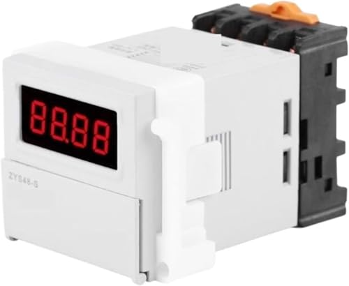 Temporizador digital ZYS48 con pantalla LED y controlador electrónico automático de alta precisión