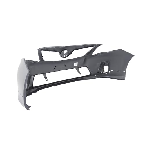 Image of FitParts Compatible with Toyota Corolla 2011-2013 Front Bumper Cover | Primed, With Fog Light Holes, Sedan, Ready to Paint, OEM 5211903902, TO1000373