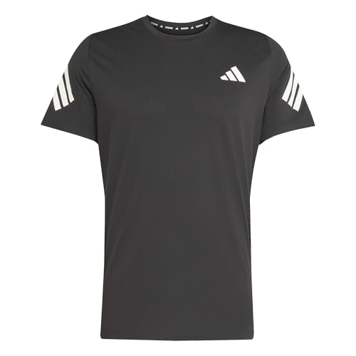 adidas Men's ADI365 Running Climacool Iconic T-Shirt, Black, XXL
