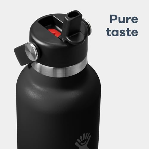Image of Hydro Flask Straw Cap for Standard Mouth Bottles, Leakproof Straw Lid