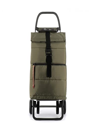 Klappbarer Einkaufstrolley Rolser Big Polar 4 Räder - Kaki – Bild 4