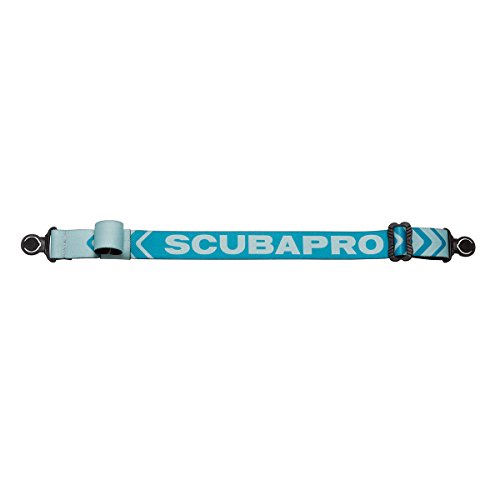 SCUBAPRO Comfort Strap for Scuba Diving or Snorkeling Masks with Round-Buckle Connections Turquoise