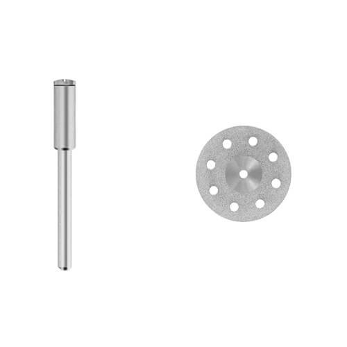 Diamant - Trennscheibe gelocht [Ø 22 x 0.2 mm | flexibel] für Dremel, Proxxon Cover