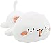 Oreiller en Peluche, Coussin Poupée Chat Mignon, Jouet d'anime Doux Cartoon, Traversin Oreiller de Canapé-lit Sommeil, Décoration Créative, Cadeau pour Enfants Bébé Filles Garçons Anniversaire Noël